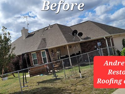 Before Shingle Roof Replacement